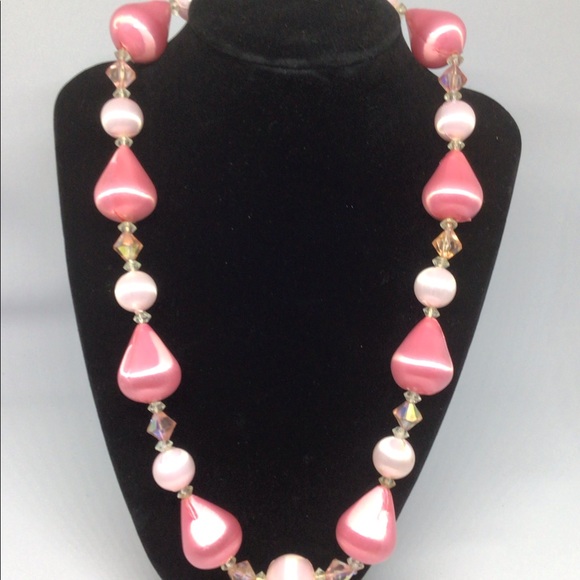 Vintage 1940’s Women’s 11in Ornate Necklace - Picture 2 of 4